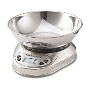 Balanza Acero Inoxidable Cocina Pesa Bandeja Hasta 5 Kg
