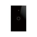 Interruptor inteligente Wifi Touch Negro Simple