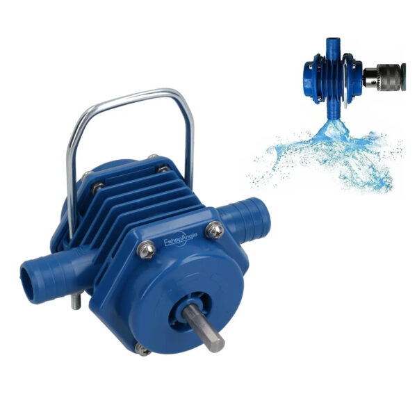 Bomba Agua De Taladro Mini Autocebante Portátil Resistente