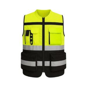 Chaleco Geologo Reflectante Ingeniero Minero Multi Bolsillos