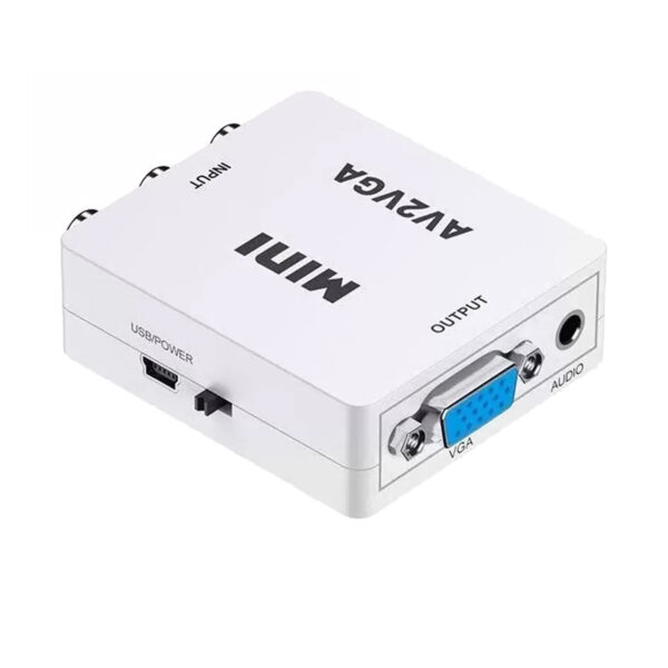 Adaptador Conversor Av A Vga