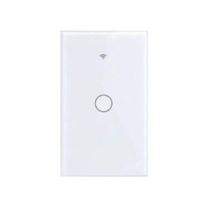 Interruptor inteligente Wifi Touch Blanco Simple