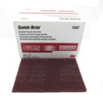Pañete 3M Scotch-Brite™ 7447 Grado Muy Fino (Caja 60 un.) – Abrasivo de Óxido de Aluminio para Metales