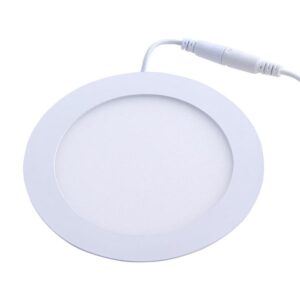 Panel Led Circular Embutido 6W Luz Calida color 4000k
