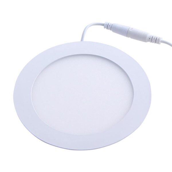 d6169474-cf73-4d40-a7f3-ae707852b852 Panel Led Circular Embutido 6W Luz Calida color 4000k