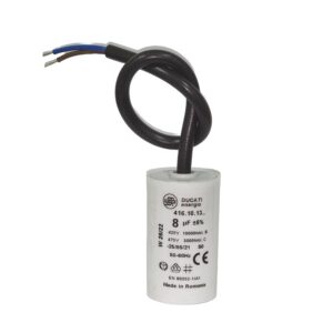 Condensador Permanente 16 Uf Con Cable