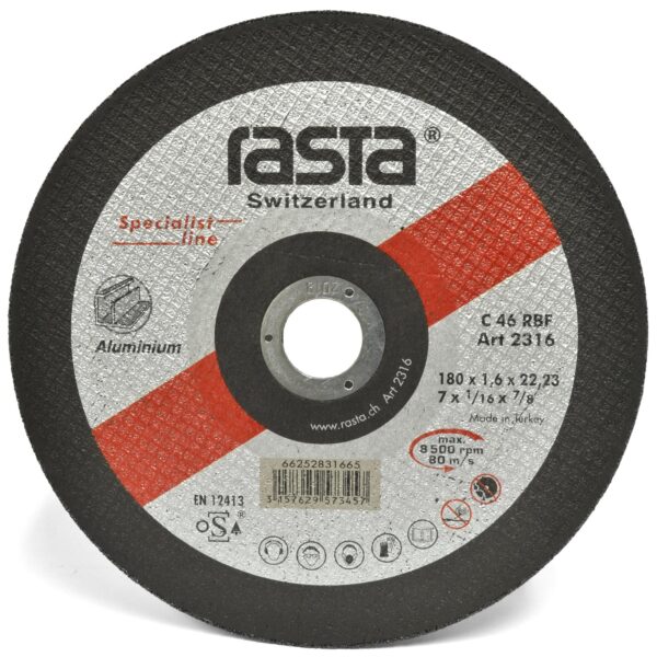 Disco de Corte 7" 180 x 1.6 x 22 mm