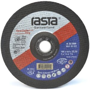 Disco de Desbaste para Metal 7" 180 x 6.3 x 22 mm