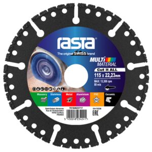 Disco Diamantado Multimaterial Cut It All 4 1/2" 115 x 1.4 x 22 mm Uso en Seco