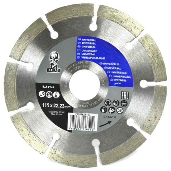 Disco Diamantado Piedra 4,5" (115x2x22mm)