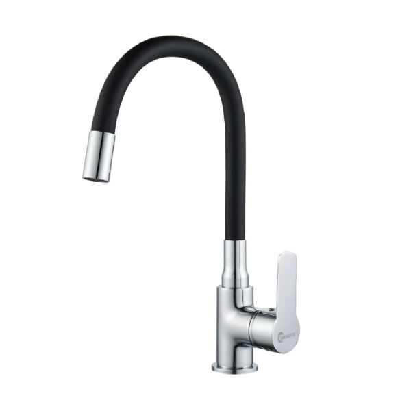 grifo_20flexible Llave Monomando Grifo De Lavaplatos Cuello Flexible De 360