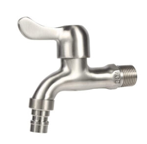 Grifo De Acero Inoxidable, Llave De Paso 1/2