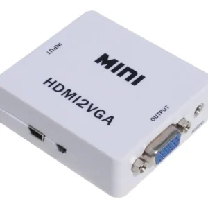 Conversor Adaptador Hdmi a VGA 1080p Full Hd + Audio