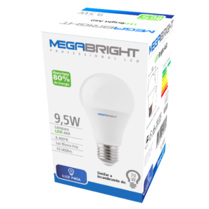 Ampolleta LED A60 CLASICA 9W/3000K E-27 Pack X 2 - imagen 3