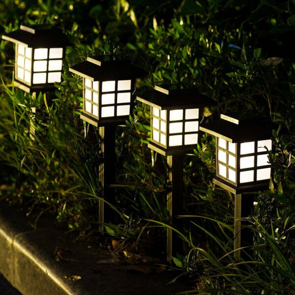 Estaca Solar LED Megabright Lantem (set 2 unid) 6000K - imagen 2