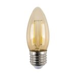 Amp. Led Bright C37 Vela VINTAGE 5W 3000K E14