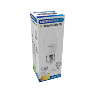 Ampolleta LED C37 VELA 5W/3000K E-27 - imagen 3