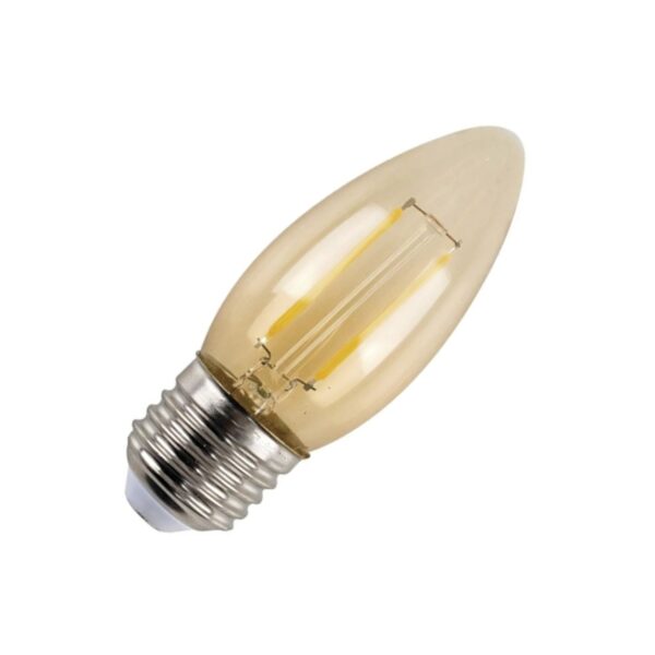 Amp. Led Bright C37 Vela VINTAGE 5W 3000K E14 - imagen 2