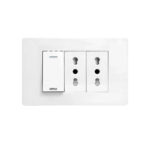 Tomacorriente Doble 16a + Interruptor Simple 16a 250v