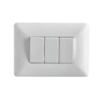 Interruptor De Luz Triple 250v/10a 10 A 250v