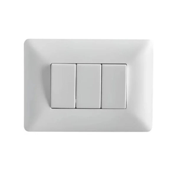 Interruptor De Luz Triple 250v/10a 10 A 250v