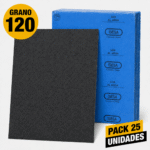 Lija Tela - Metal - (Pack 25) Grano 120