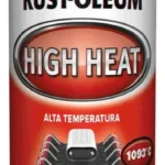 Pintura en Spray Alta Temperatura Negro Mate 340 g