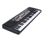 Piano Teclado Musical Eléctrico De 49 Teclas + Micrófono