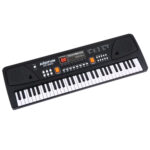 Piano Teclado Musical Eléctrico De 61 Teclas + Micrófono