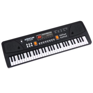 Piano Teclado Musical Eléctrico De 61 Teclas + Micrófono