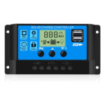 Regulador De Carga Solar Digital 12v 24v 30a 2usb