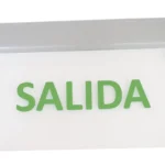 Señalética de Emergencia LED 5W Interlight: Cuerpo de Aluminio y Acrílico