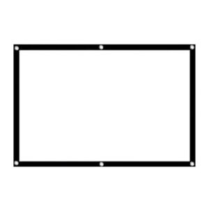 Pantalla De Proyeccion Hd Telon Portatil 100 Pulgadas