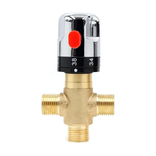 valvula_20mezcladora Válvula Mezcladora Termostática Ajustable 3 Baño Latón Agua