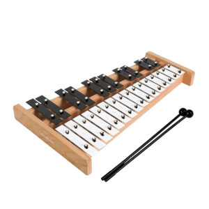 Xilofono 27 Notas Base Madera Y Metal Metalofono Educativo